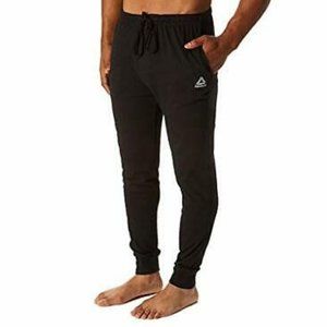 Reebok Mens Light Weight Knit Lounge Sleepwear Jogger Pants size Small NWT
